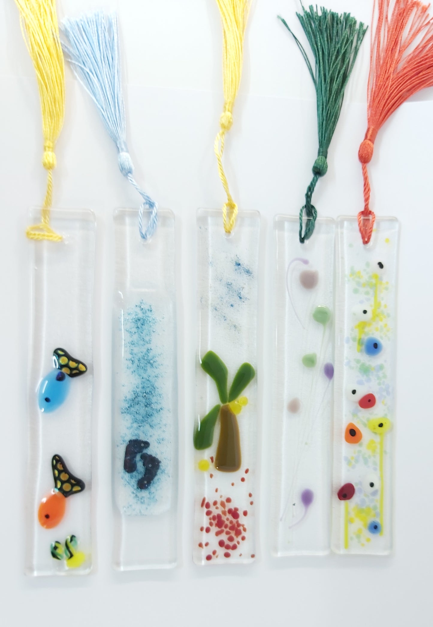 Fused Glass Bookmarks