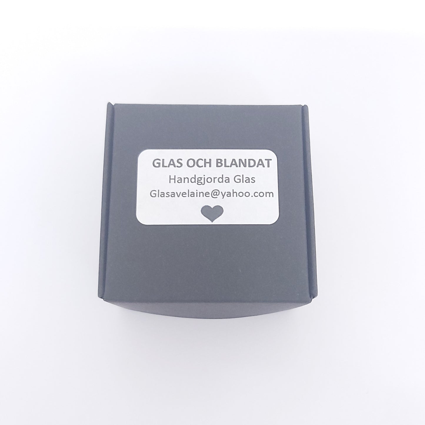 Halsband - Smaragdgrönt dikroiskt glas (925 Sterling Silver)