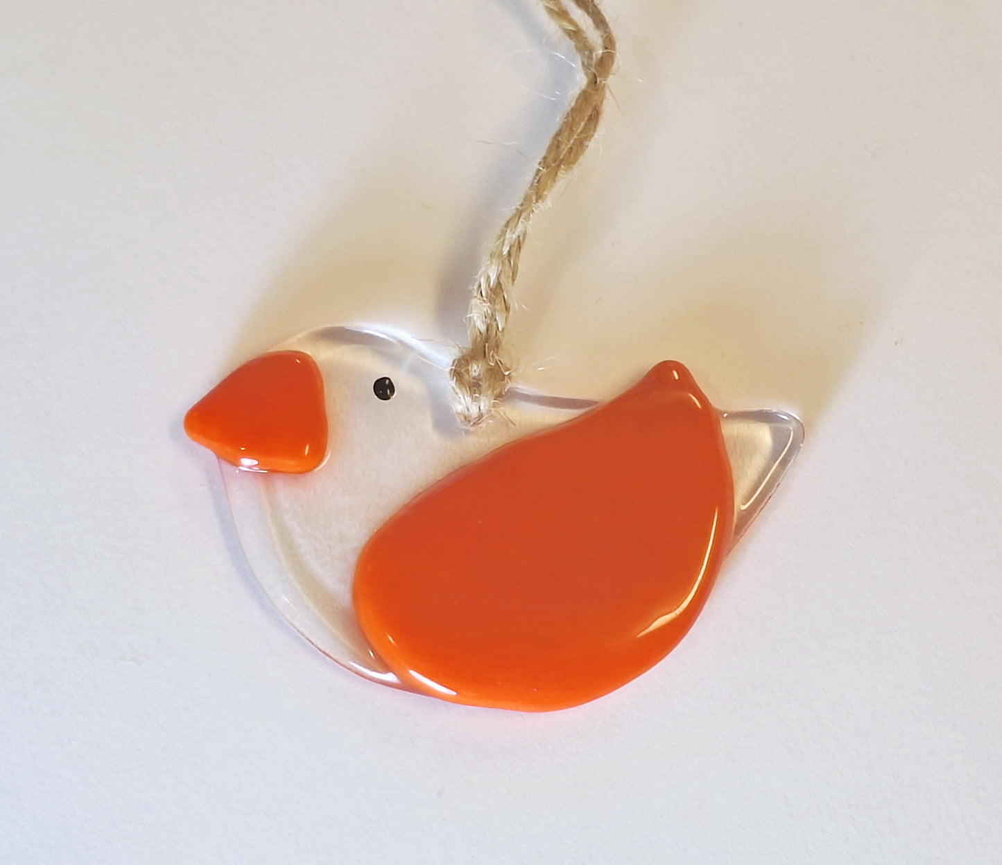Fused Glass Robins