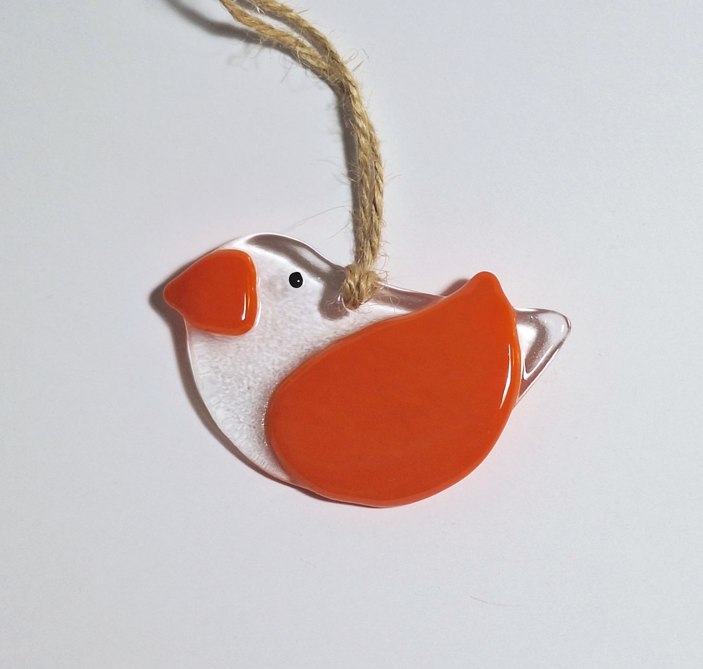 Fused Glass Robins
