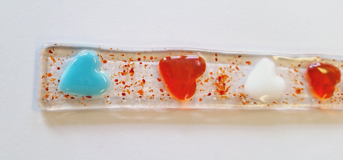 Hearts Bookmark