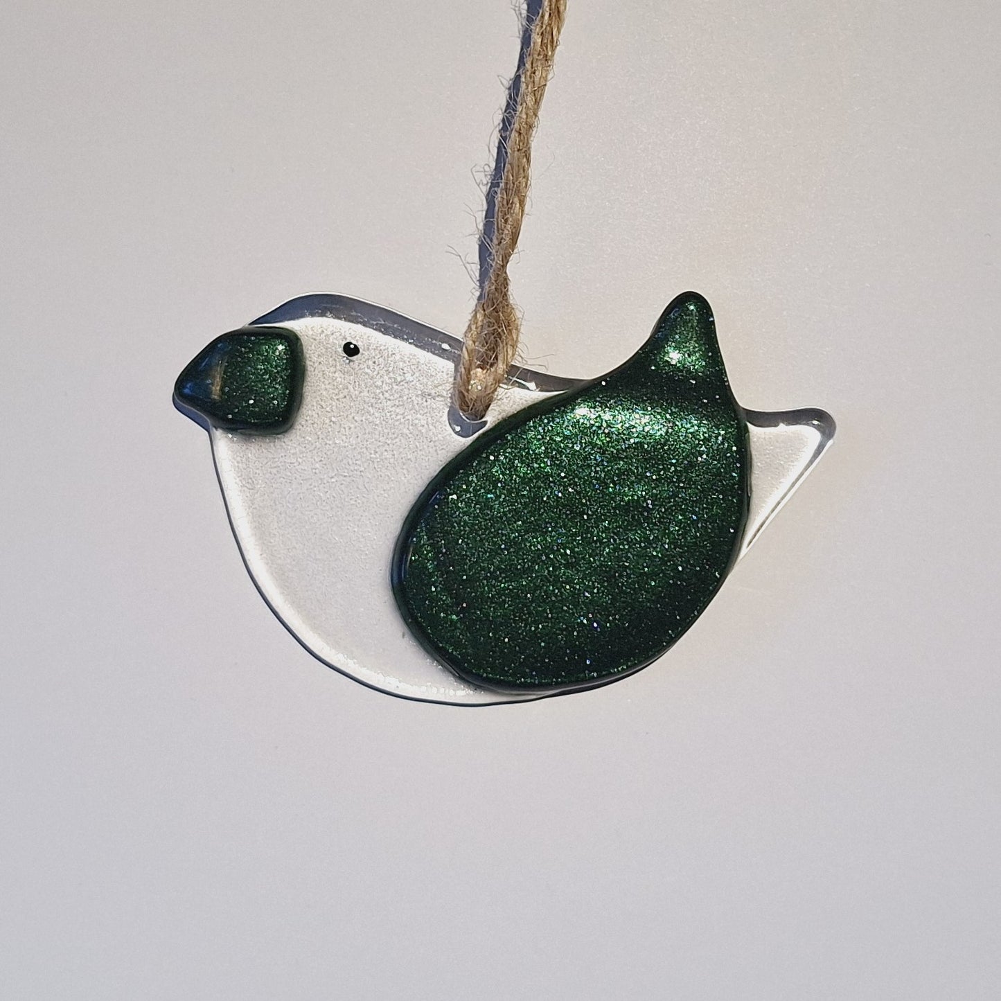 Fused Glass Robins