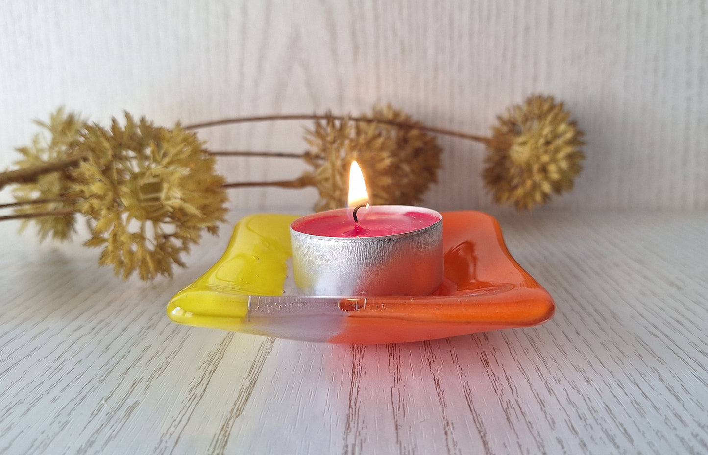 Handmade Fused Glass Trinket Dish