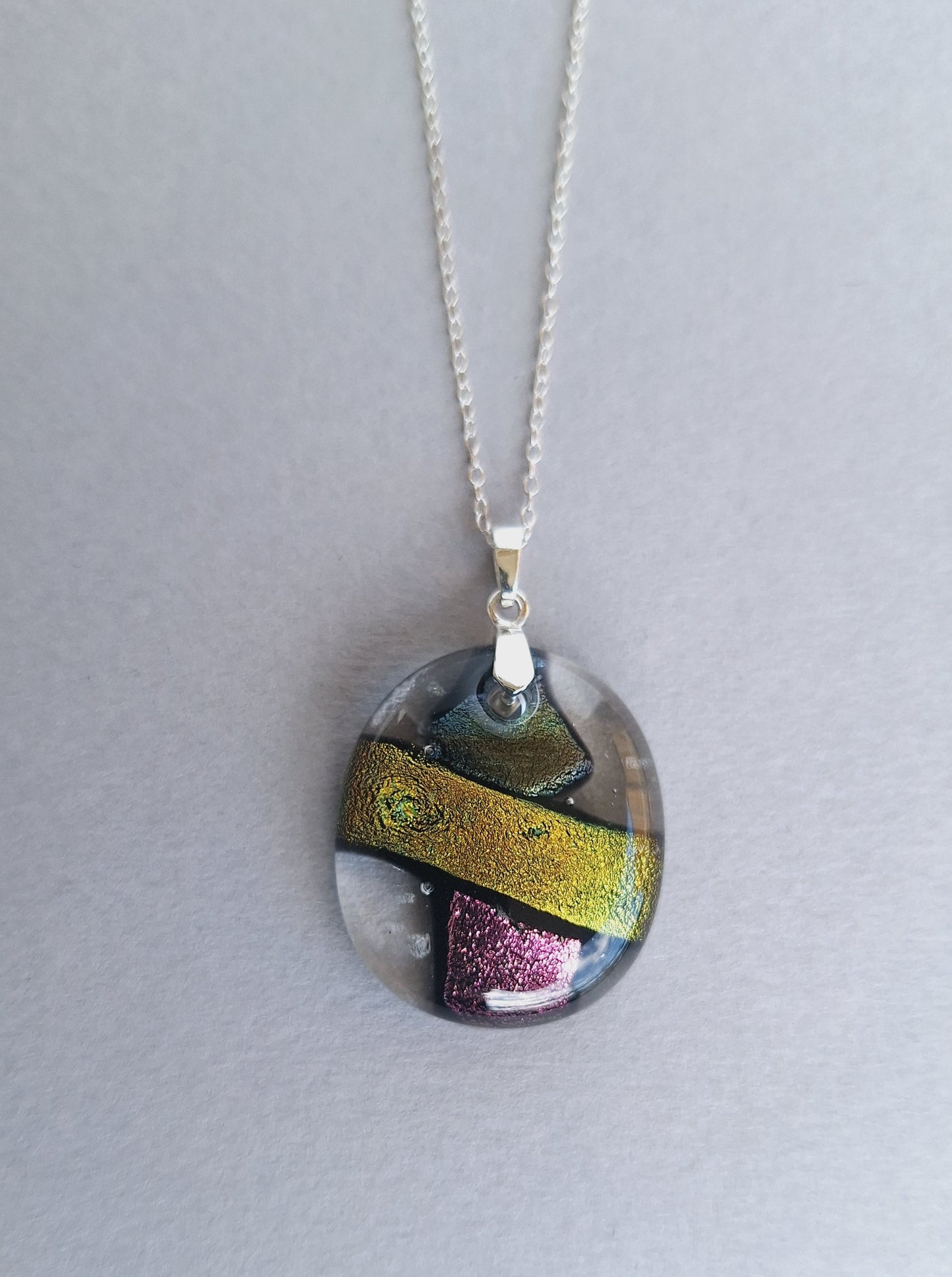 Dichroic Glas Smycke Hängen