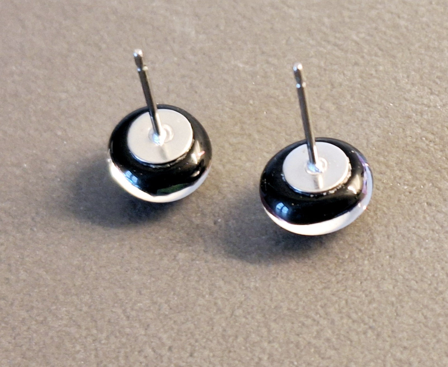 Handgjorda Örhängen av Dikroiskt Glas-E08