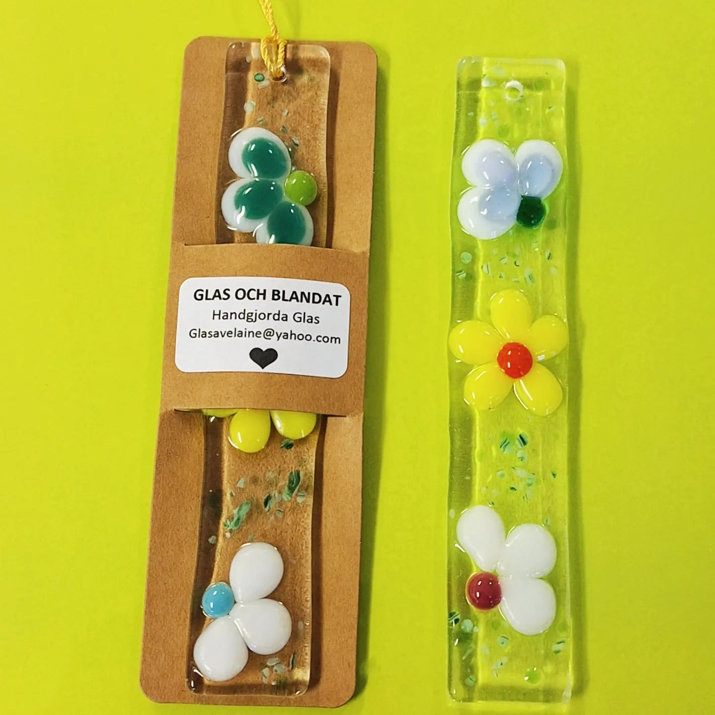 Flowers bookmark