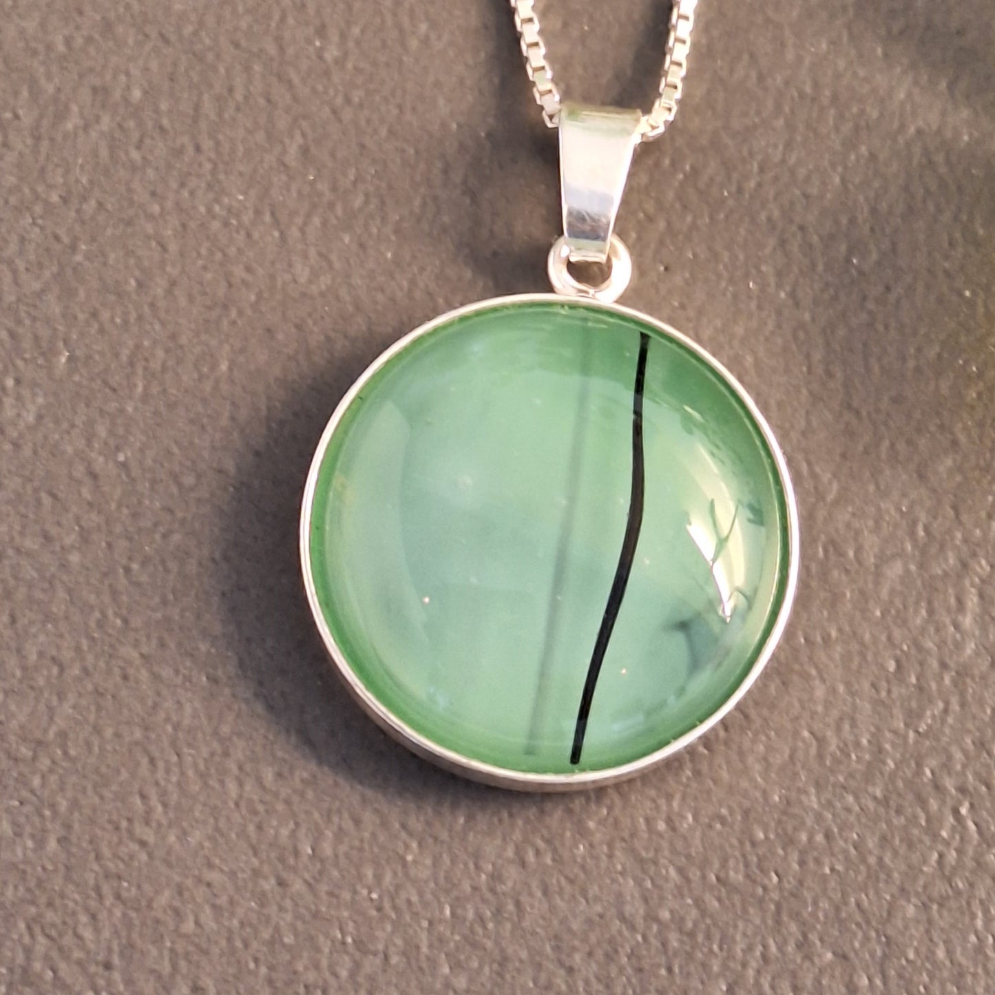 Smält Glas Halsband