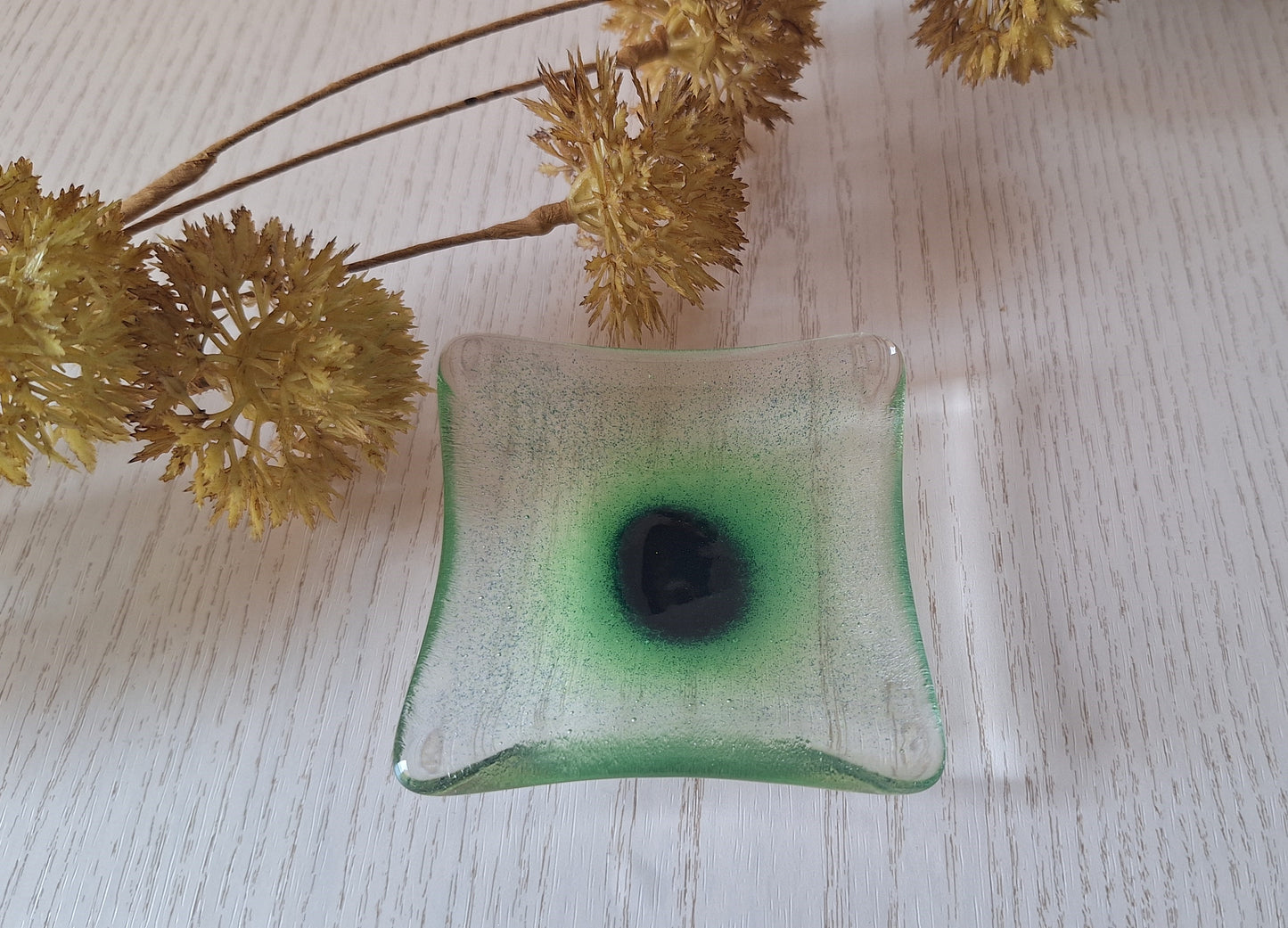 Handmade Glass Earring Dish