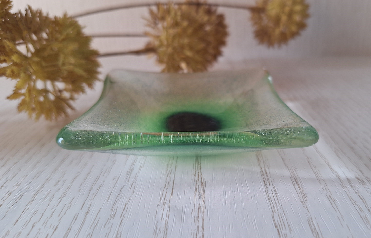 Handmade Glass Earring Dish