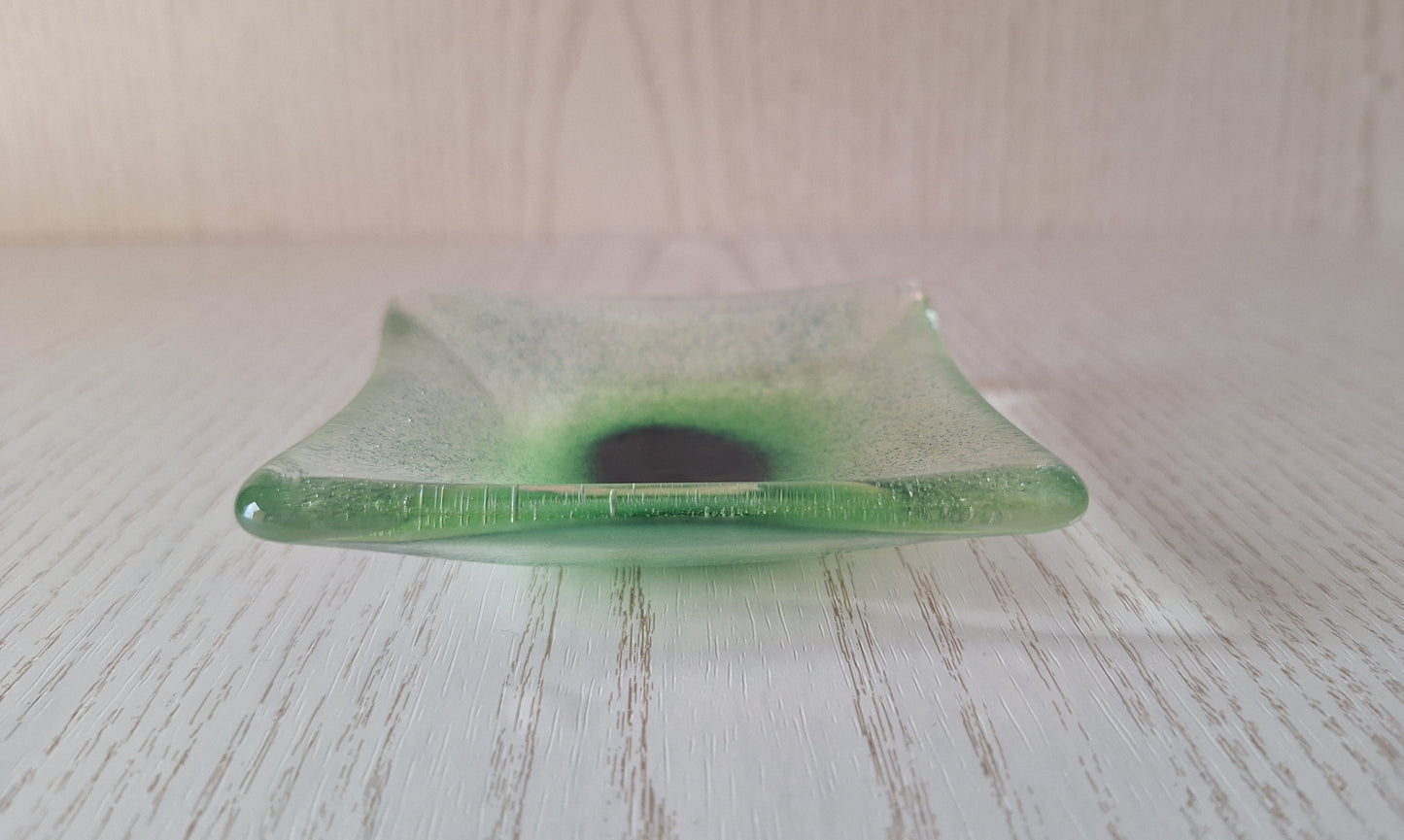 Handmade Glass Earring Dish
