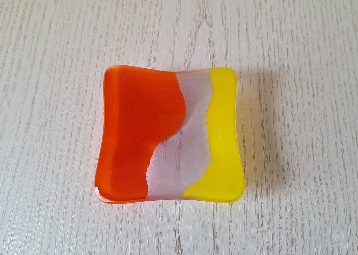 Prydnadsskål i Smält Glas